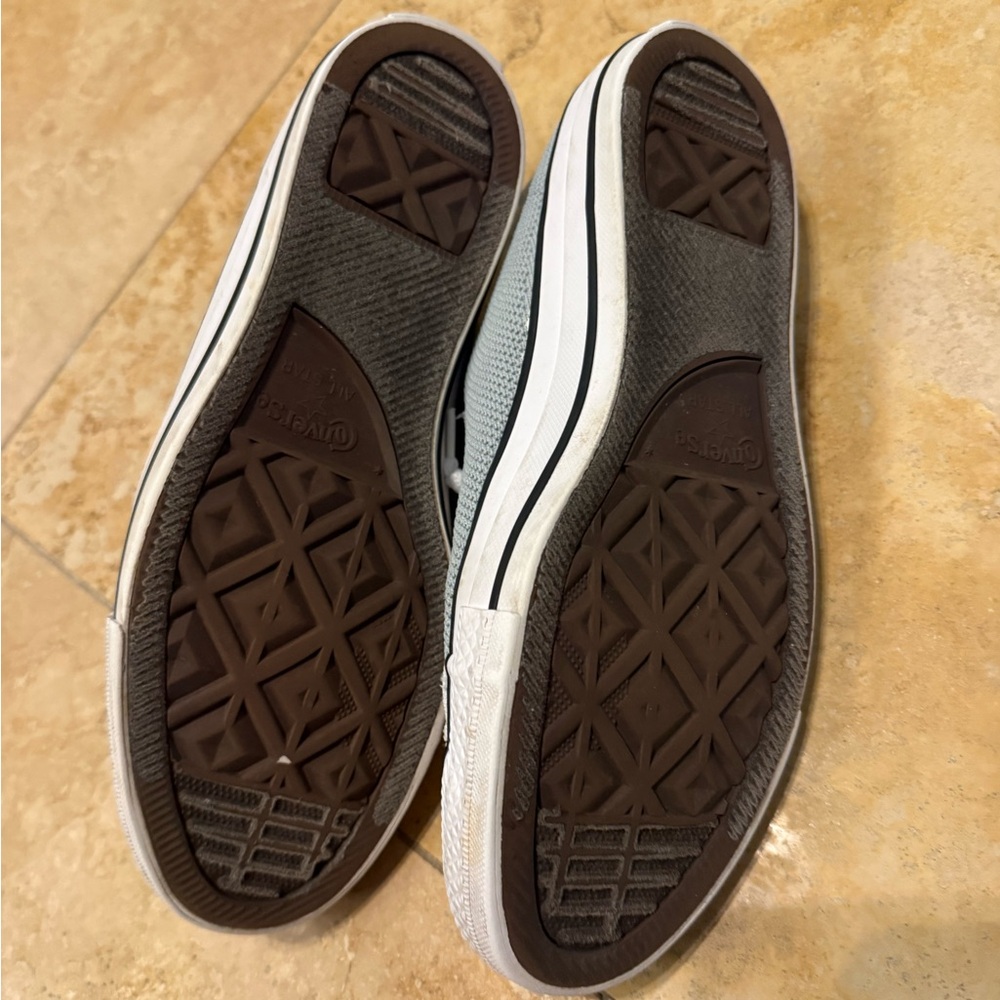 Chuck Taylor All Star Low Top Knit Slip On Grey - Picture 3 of 3